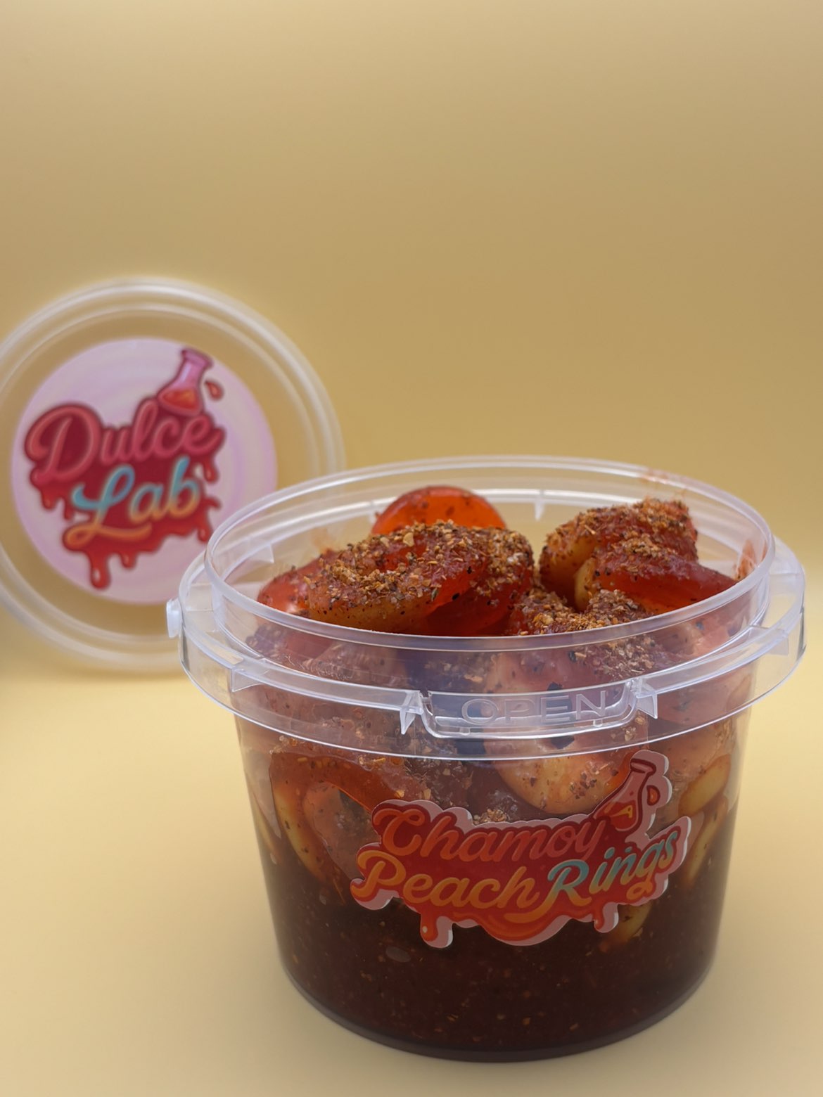 Chamoy Peach Rings 1 lb